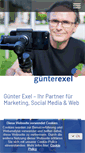 Mobile Screenshot of guenterexel.com